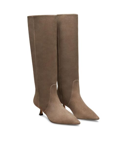 Stuart Weitzman Brown Naomi 50 Boots