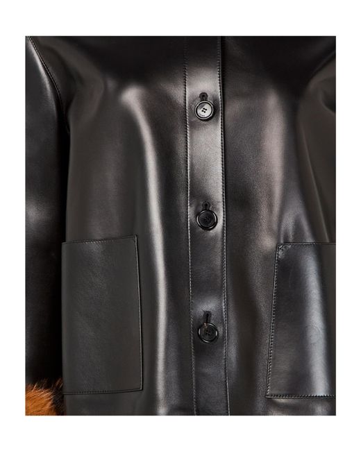 Loewe Black Turn-Up Jacket