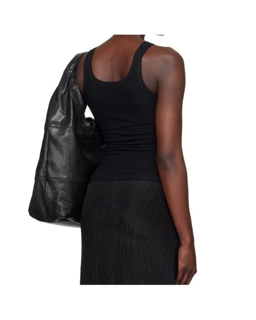 Baserange Black Sleeveless Vest