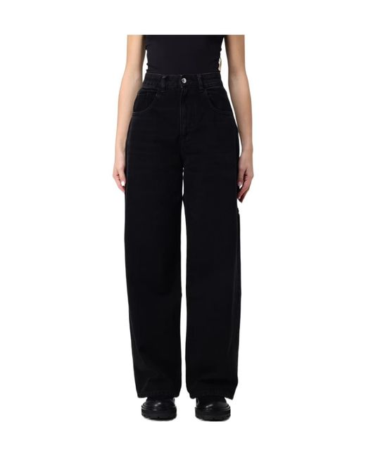 ICON DENIM Black High-Waisted Jeans