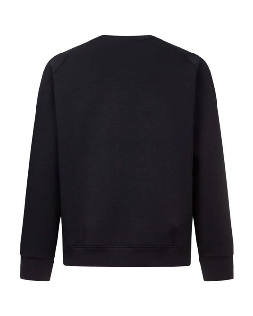 Emporio Armani Blue Logo Sweatshirt for men
