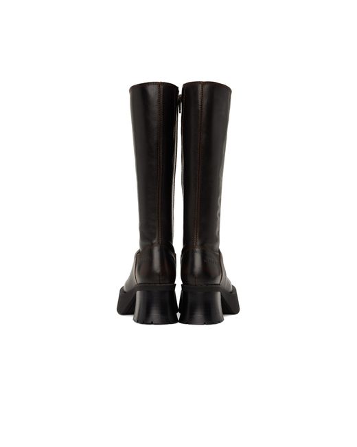 【関税込み】Miista ブラウン Alba ブーツ Alba Brown Black Boots | Miista