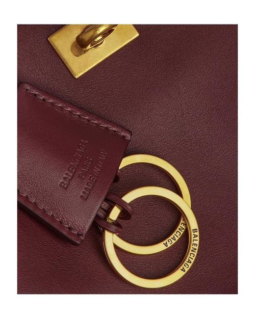 Balenciaga Purple Rodeo Mini Top Handle Bag
