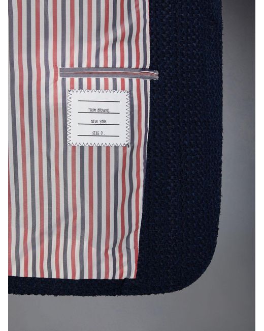 Thom Browne Blue Striped Blazer Jacket for men