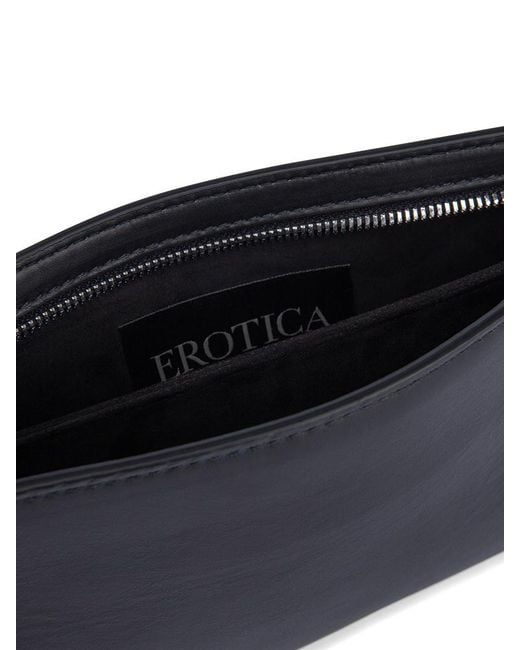 Dondup Black Ring-Detail Tote Bag