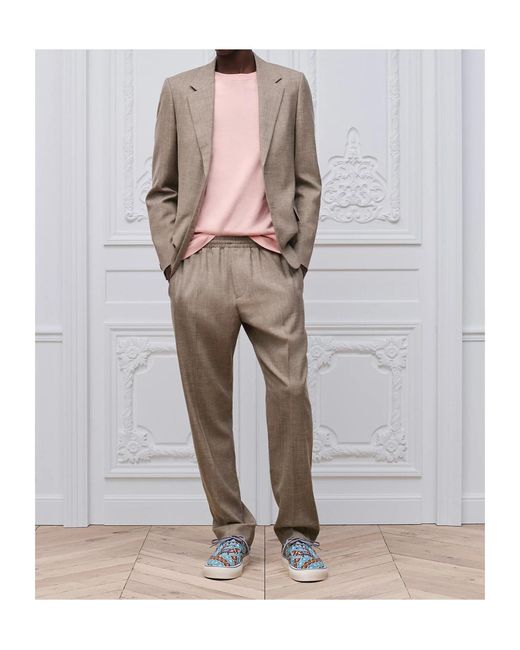 Dior Brown Single-Breasted Jacket for men