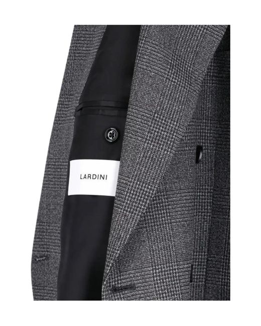 Lardini Gray Long-Sleeve Blazer for men