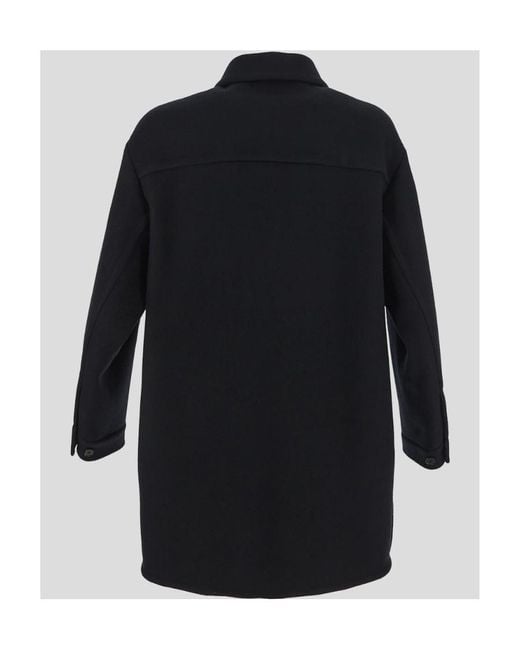Jil Sander Blue Raw Edge Felt Jacket for men