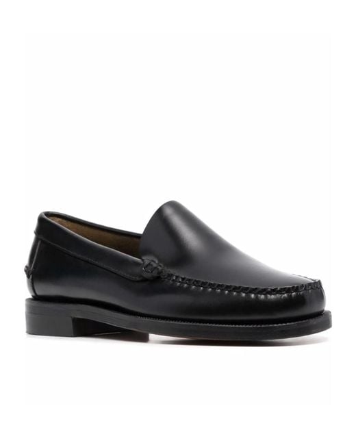 Sebago Black Frank Classic Loafers for men