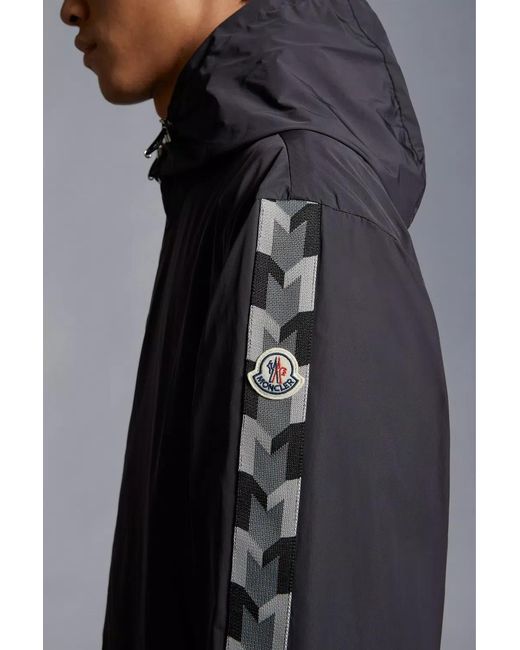 Moncler Blue Moyse Zip-Up Jacket for men