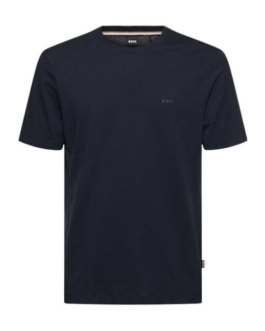 Boss Blue Short-Sleeved T-Shirt for men