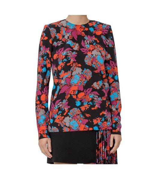 Givenchy Red Fire Printed T-Shirt