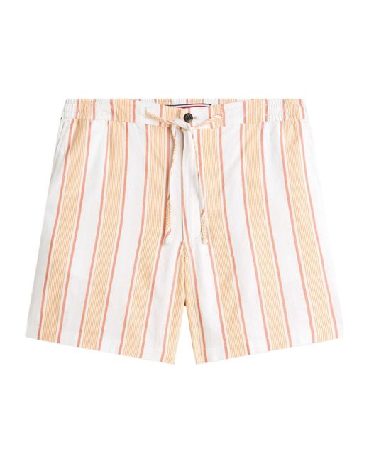 Tommy Hilfiger White Sports Shorts for men