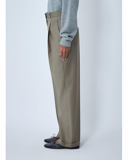 The Row Gray Sorina Pants