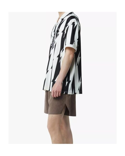 MCM Black Short-Sleeved Polo Shirt for men