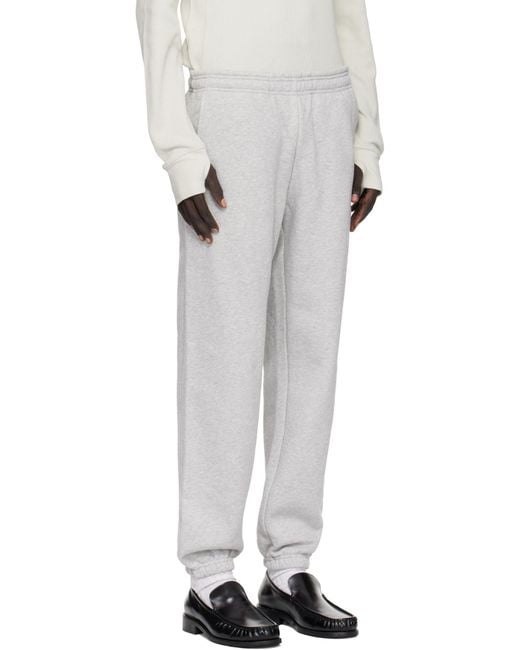 Entire studios Gray Logo Track Pants for men