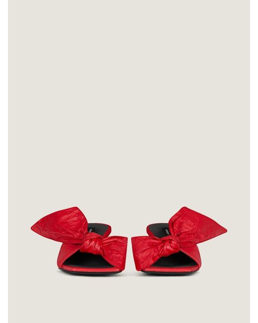 Givenchy Red Boudoir Heeled Mules