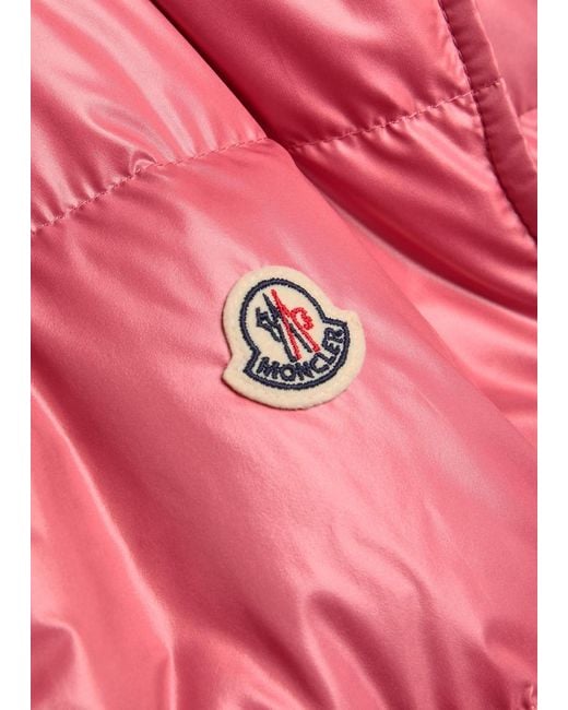 Moncler Pink Casual Down Vest for men