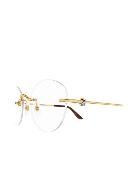 Cartier Multicolor Frameless Glasses