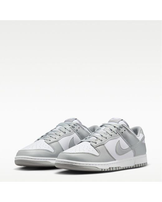 Nike White Dunk Low Trainers for men