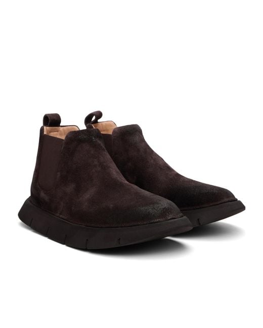 Marsèll Brown Marsèll Intagliata Ankle Boots for men