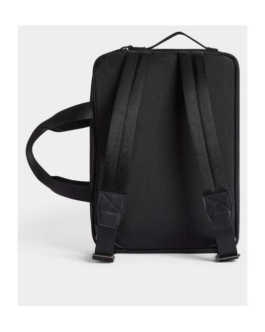 DSquared² Black Logo Detailed Briefcase for men