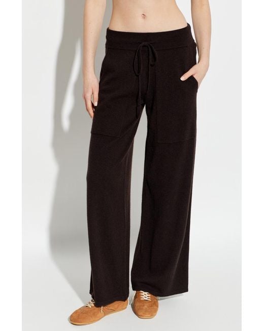Lisa Yang Black Drawstring Pocket Trousers