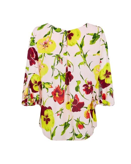 Weekend by Maxmara Pink Printed Long Sleeve Shirt