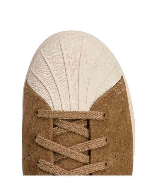 Adidas by Wales Bonner Brown Adidas Wales Bonner Superstar High-Top Sneakers