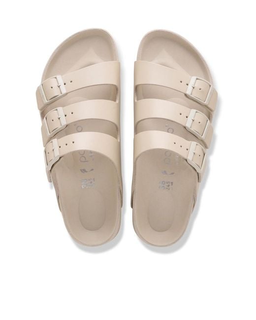 Birkenstock White Florida Iii Flex Platform Sandals