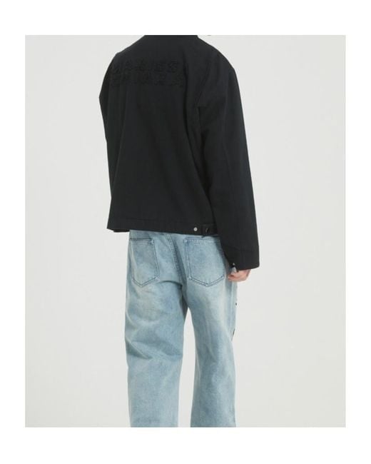Marissa Chiara Black Long-Sleeved Jacket for men