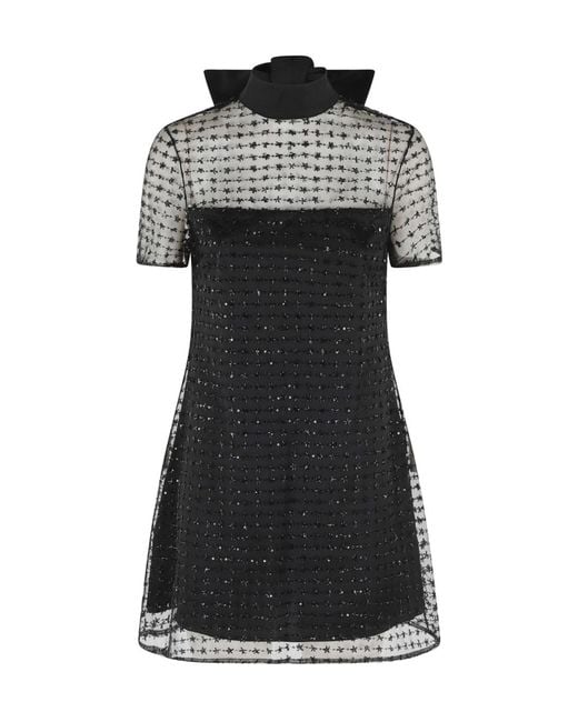 STAUD Ilana Mini Dress in Black | Lyst UK