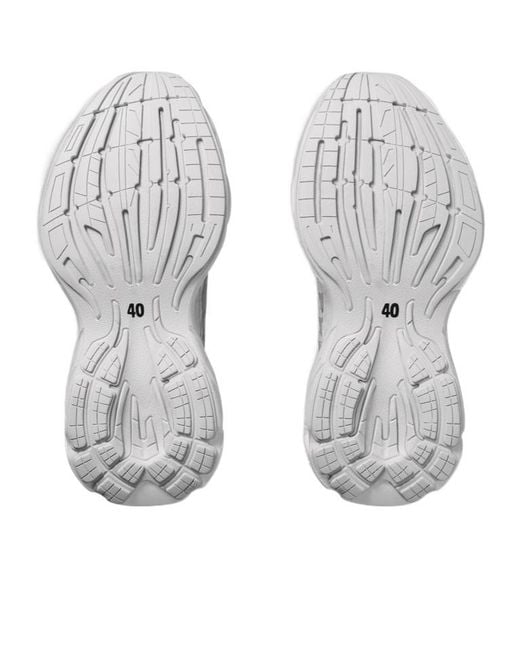Balenciaga White "Monday" Sneaker for men