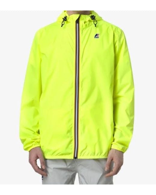 K-Way Yellow Packable Mid Jacket