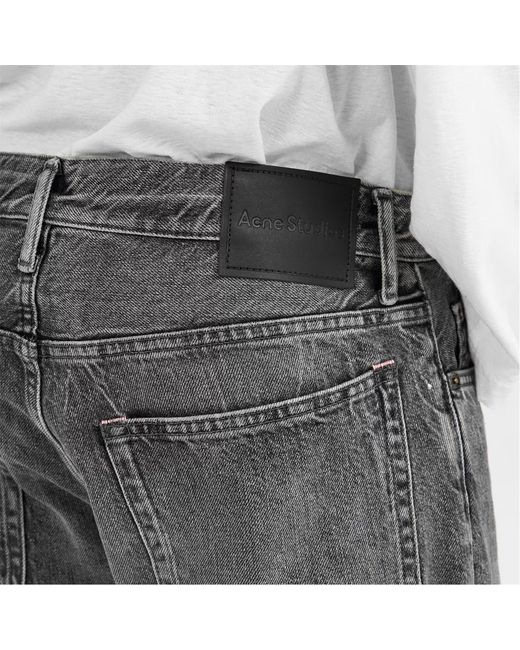 Acne Gray Straight Jeans for men