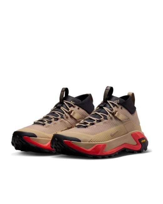 Nike Brown Acg Zegama Hike Hiking Shoes for men