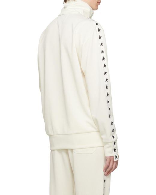 Golden Goose Deluxe Brand Natural Star Tape Zipped Jacket for men