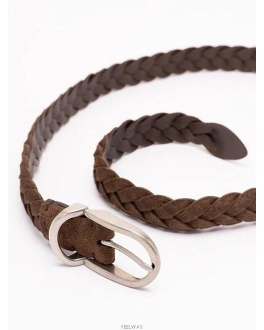 Brunello Cucinelli Brown Belts E Braces for men