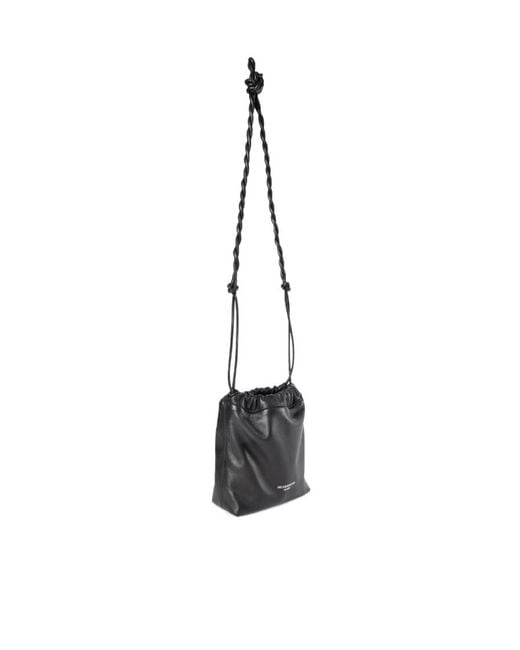 Ann Demeulemeester White Medium Marilyn Knot Cross Body Bag
