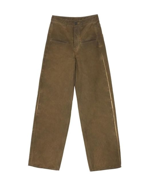 Uma Wang Green Ball Pants
