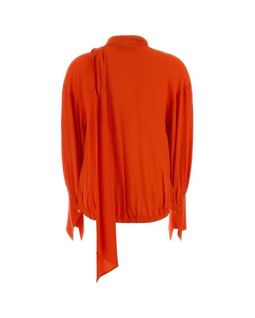 Blumarine Orange Blouses