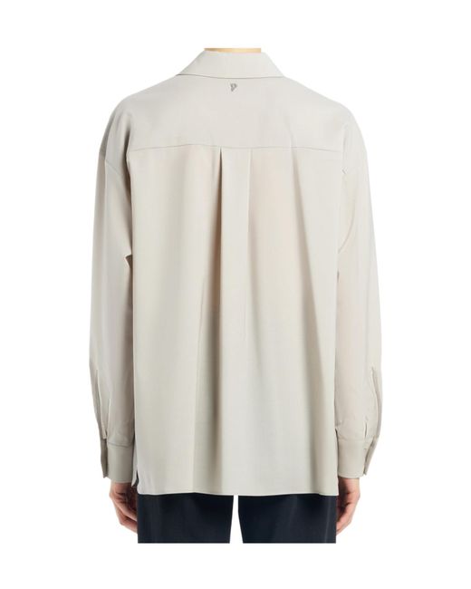 Dondup White Button-Fastening Shirt