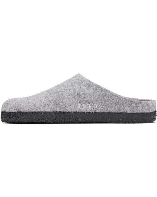 Birkenstock White Zermatt Slip-On Slippers