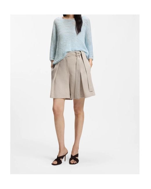 Boss Blue Long-Sleeved Knitwear