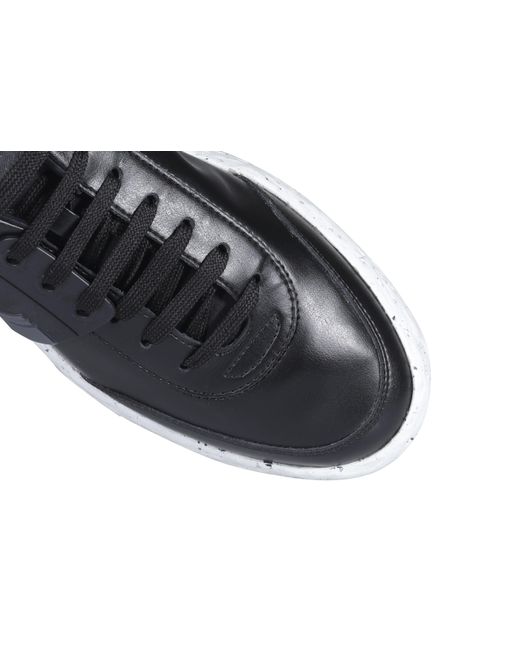 Hogan Blue H Logo Lace-Up Sneakers for men