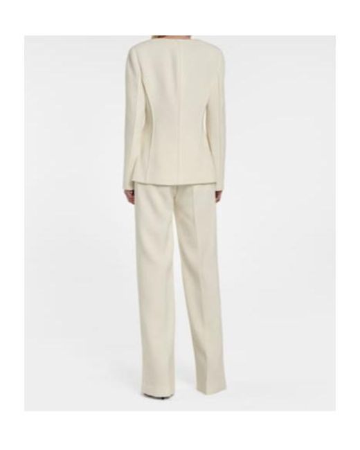 Altuzarra White Tamaar Virgin Wool Jacket