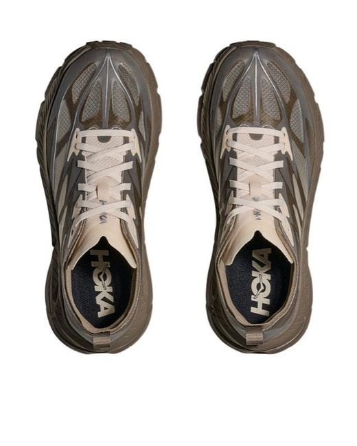 Hoka One One Brown Mafate Speed 4 Lite Lace-Up Sneakers for men