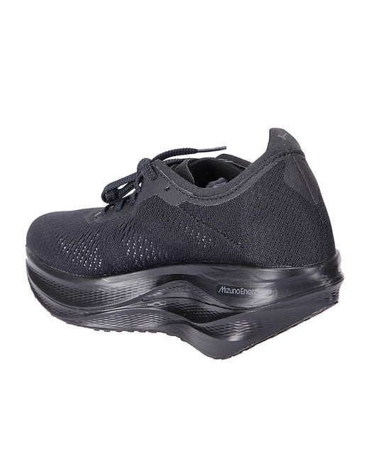 Comme des Garçons Blue Round-Toe Sneakers