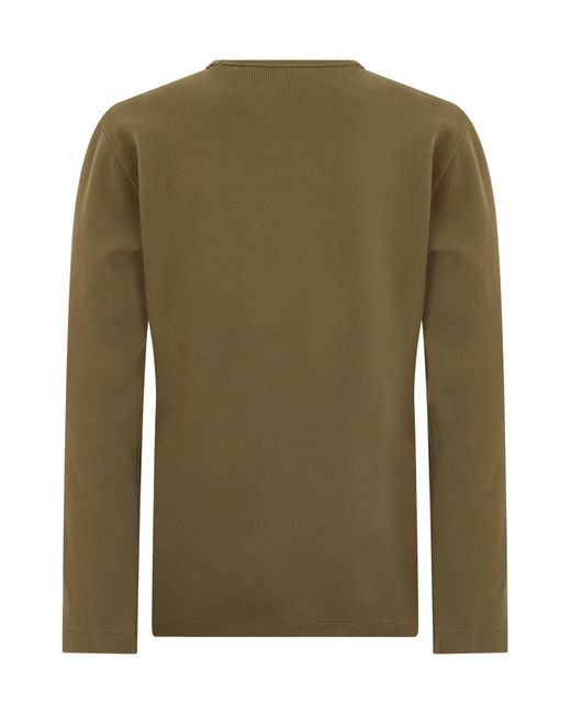 Boss Green Crew Neck Long-Sleeved T-Shirt for men