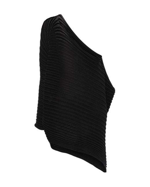 Issey Miyake Black Stream Top